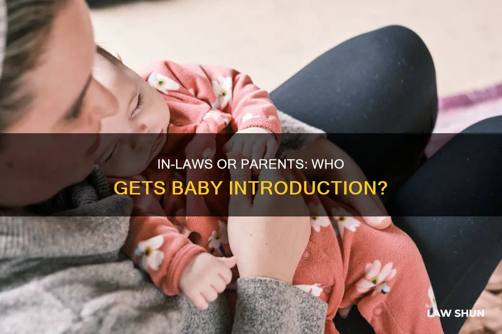 should parents or in laws visit first after baby