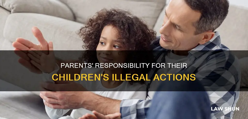 should parents pay for their kids breaking laws