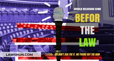 Religion vs. Law: Which Should Hold Supreme Authority?