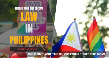 Philippine SOGIE Bill: Law or Not?