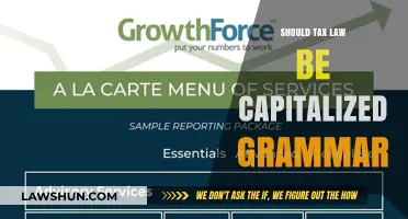 Capitalization Rules: Tax Law Edition