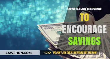 Tax Laws: Reforming to Encourage Savings?