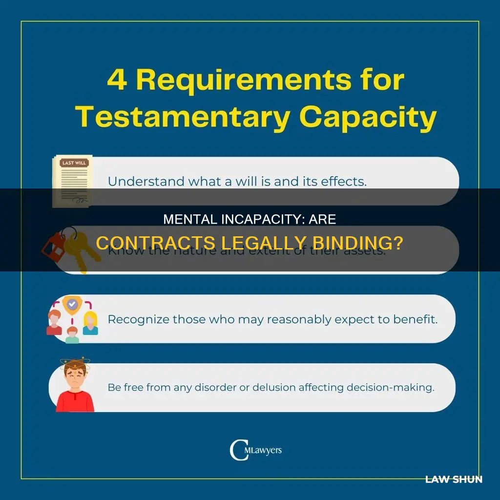 should the law bind mentally incompetent people to contracts