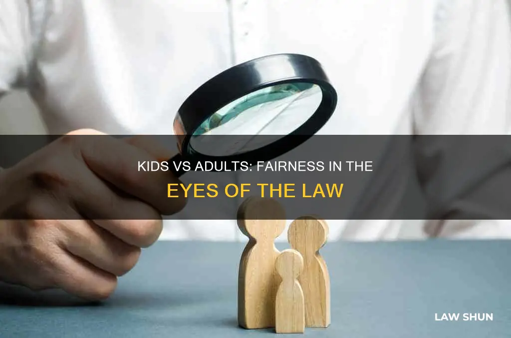 should the law treat kids and adults differently