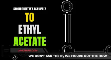 Trouton's Law and Ethyl Acetate: A Complex Relationship