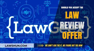 Should You Accept the Law Review Offer? Pros, Cons, and Career Impact