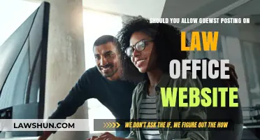 Guest Posting on Law Firm Websites: Pros, Cons, and Best Practices
