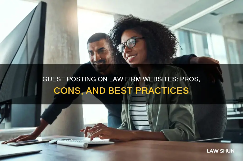 should you allow guewst posting on law office website