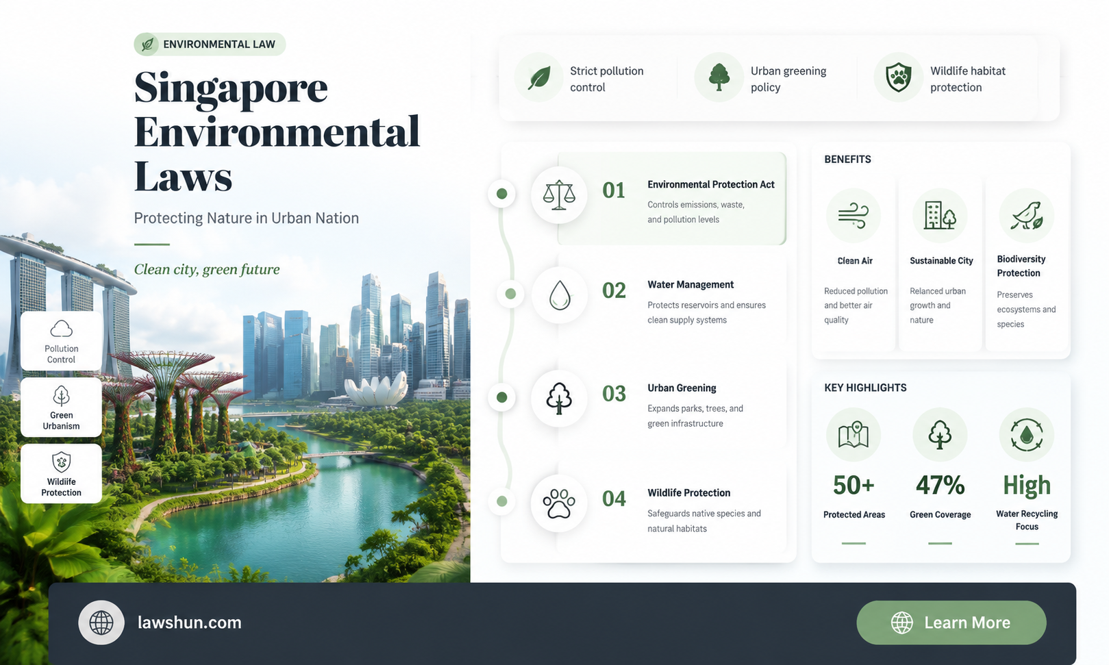are there environmental laws in singapore
