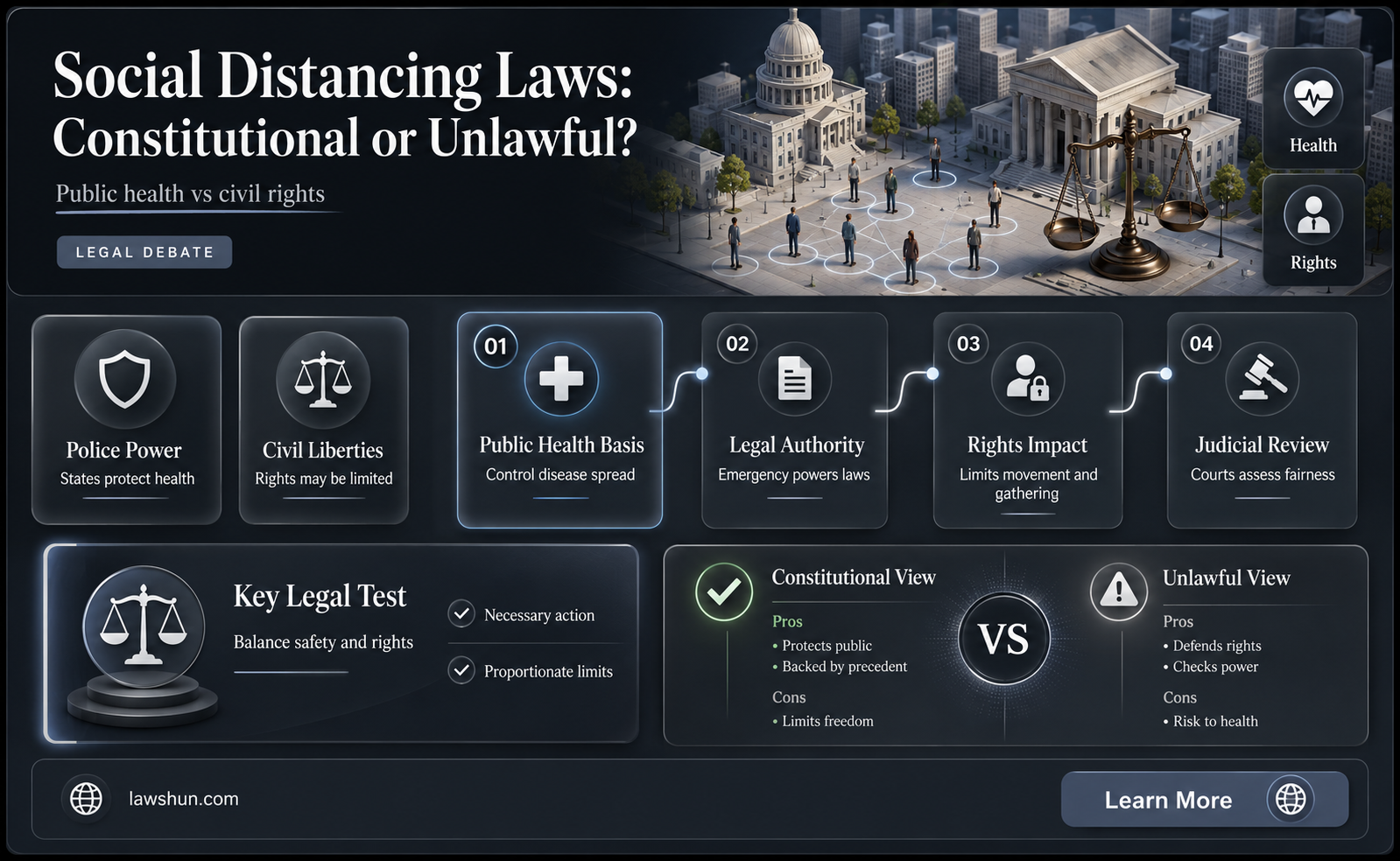are social distancing laws constitutional