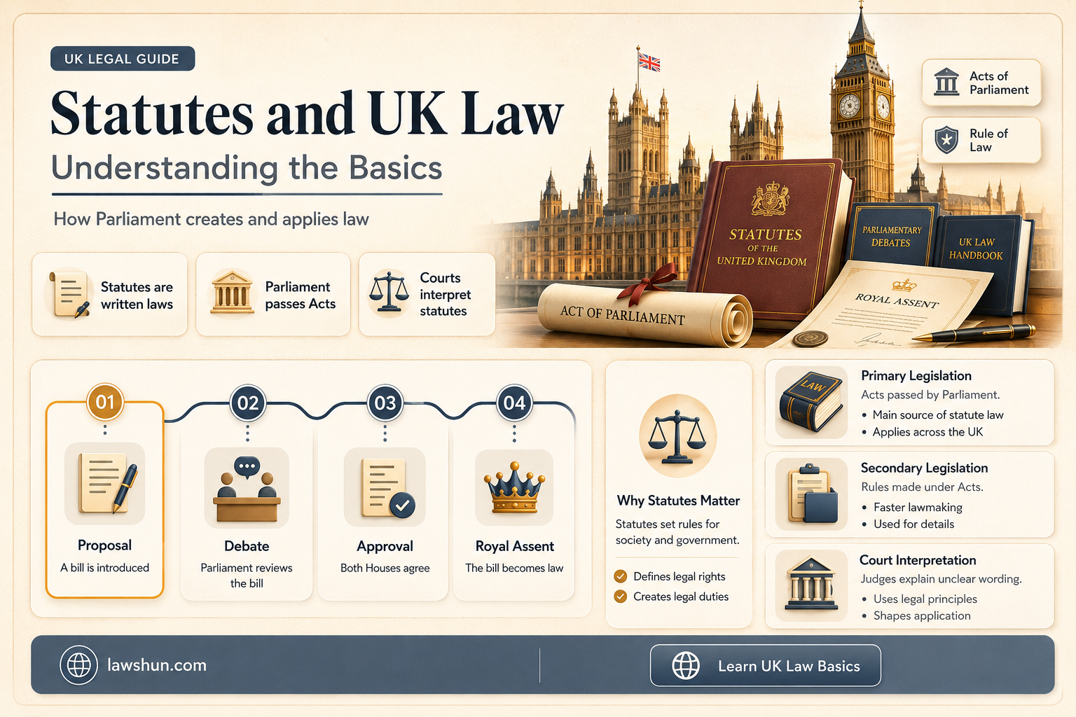 are statutes law uk