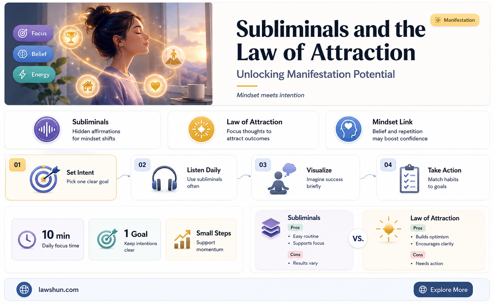are subliminals apart of the law of attraction