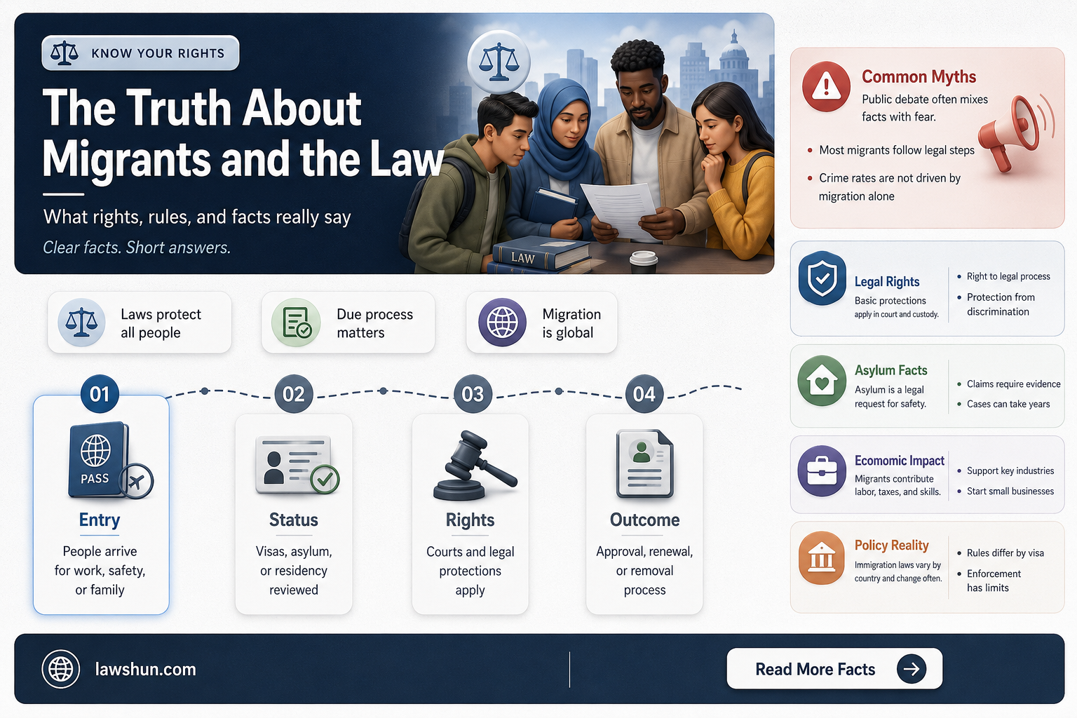 are migrants breaking the law