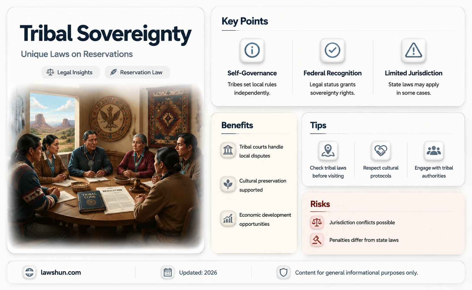 are laws different on reservations