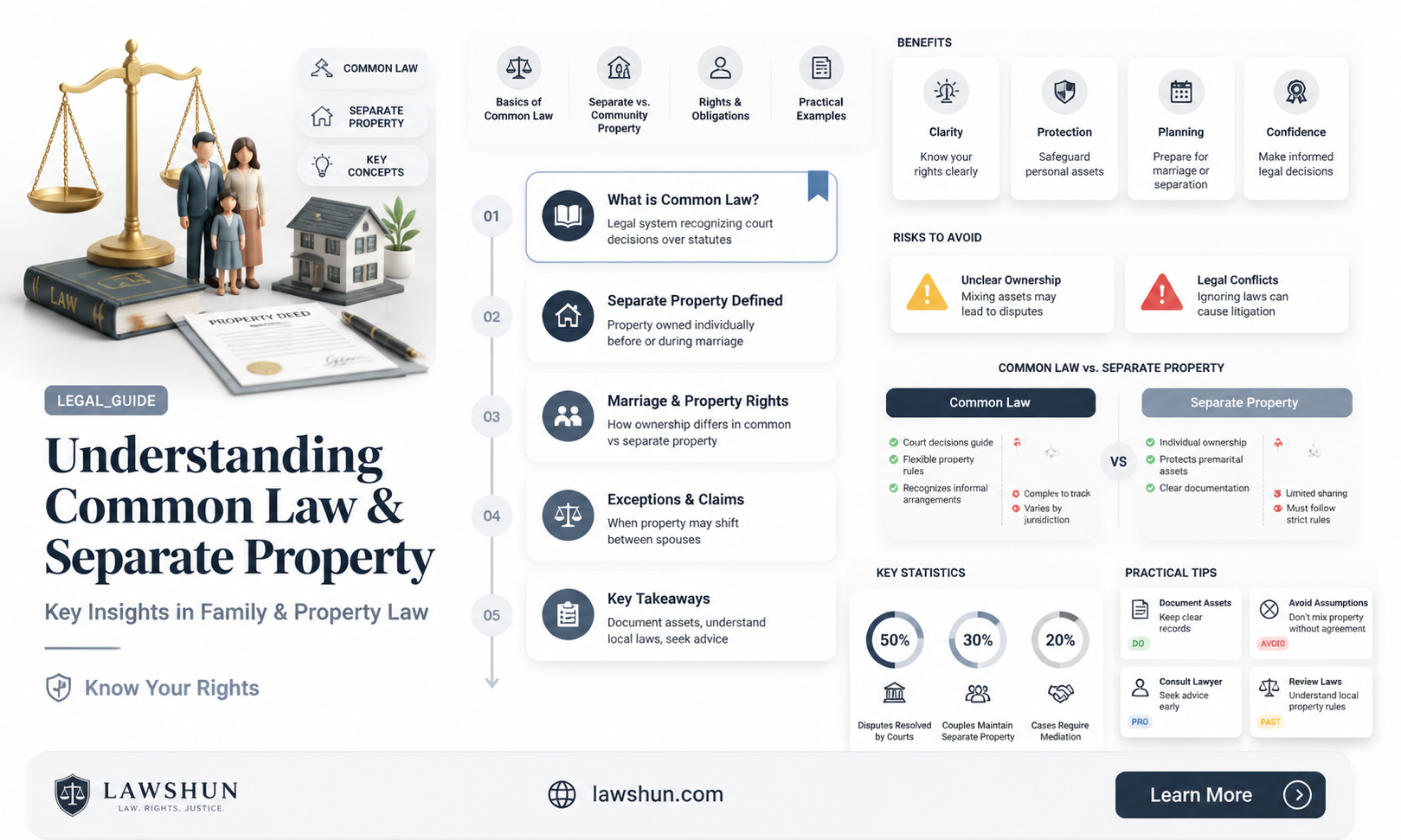 are common law and separate property the same