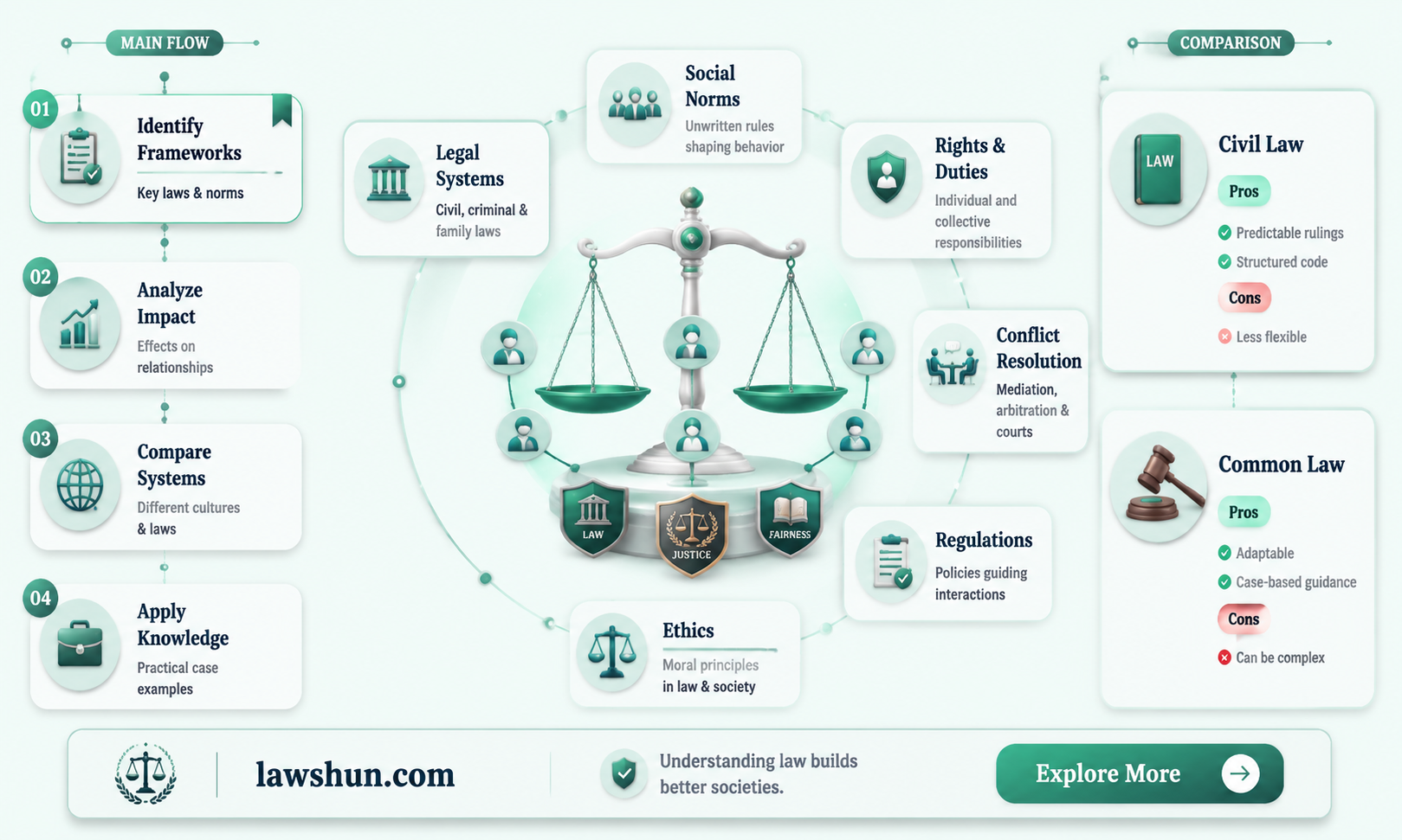 are laws concerned with relationships between people