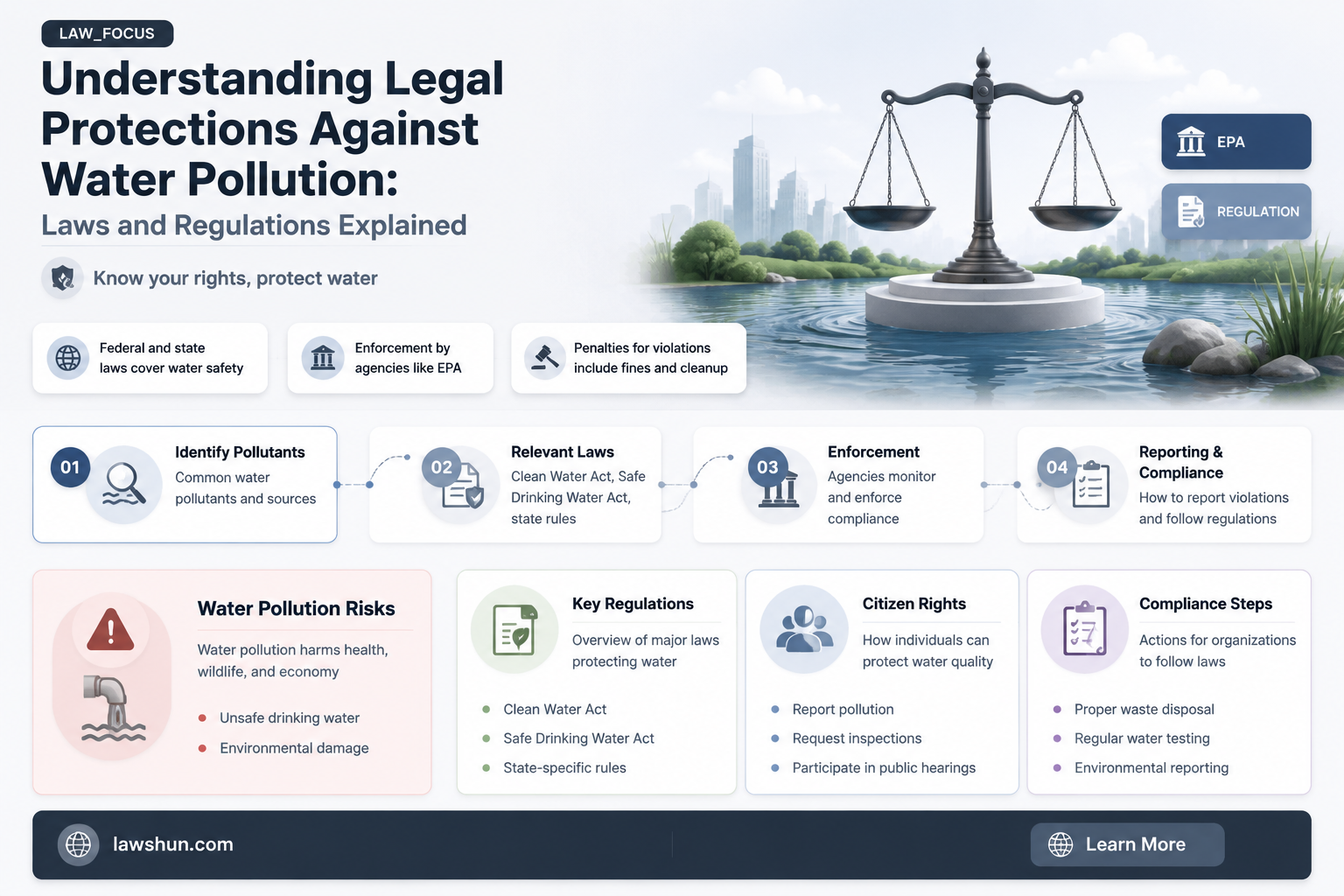 are there any laws related to water pollution