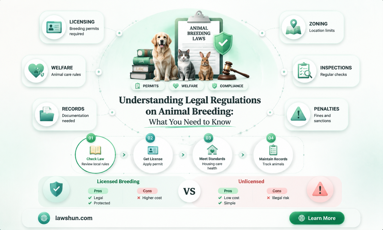 are there laws about breeding animals