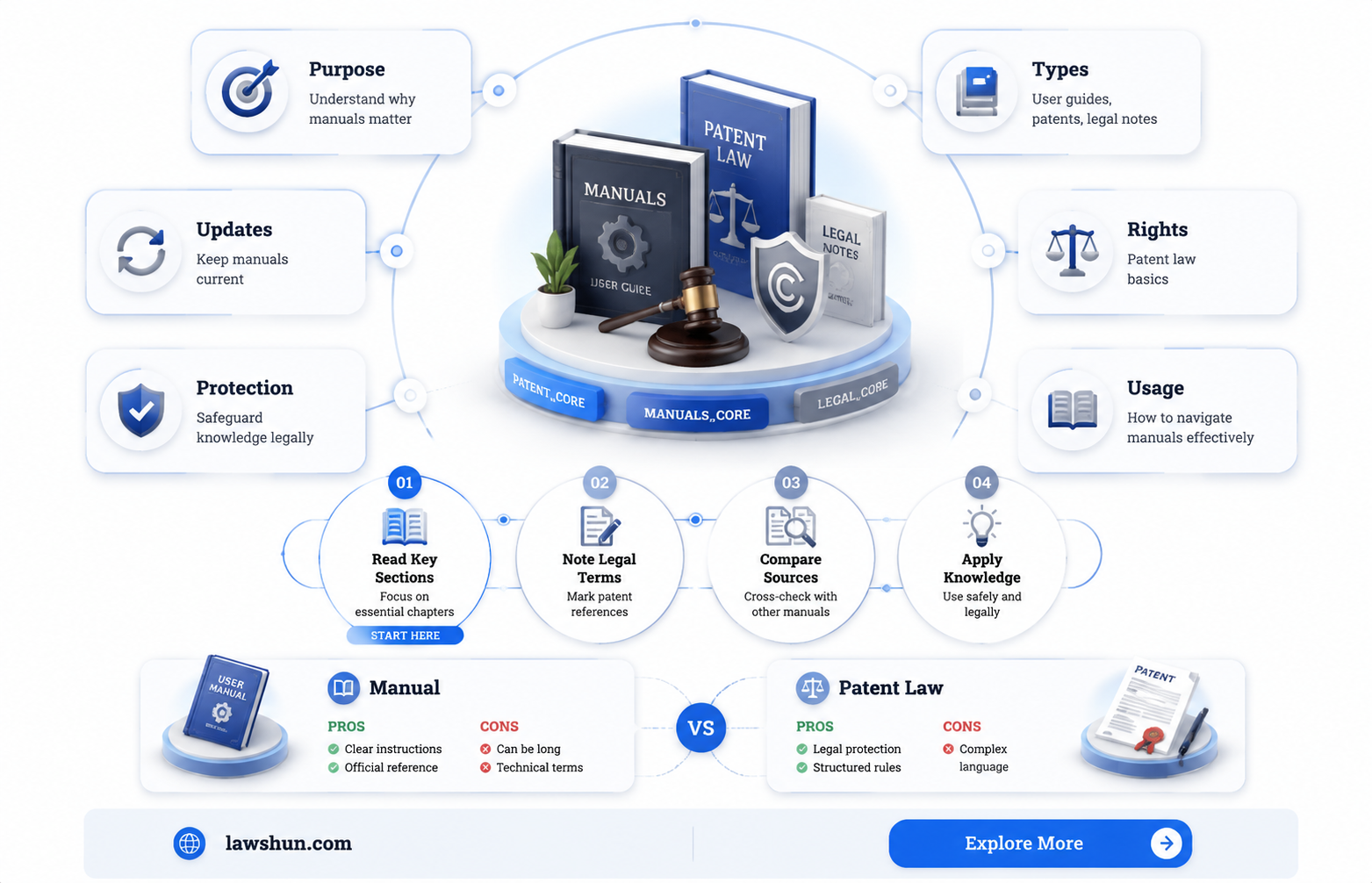 are manuals know how patent law