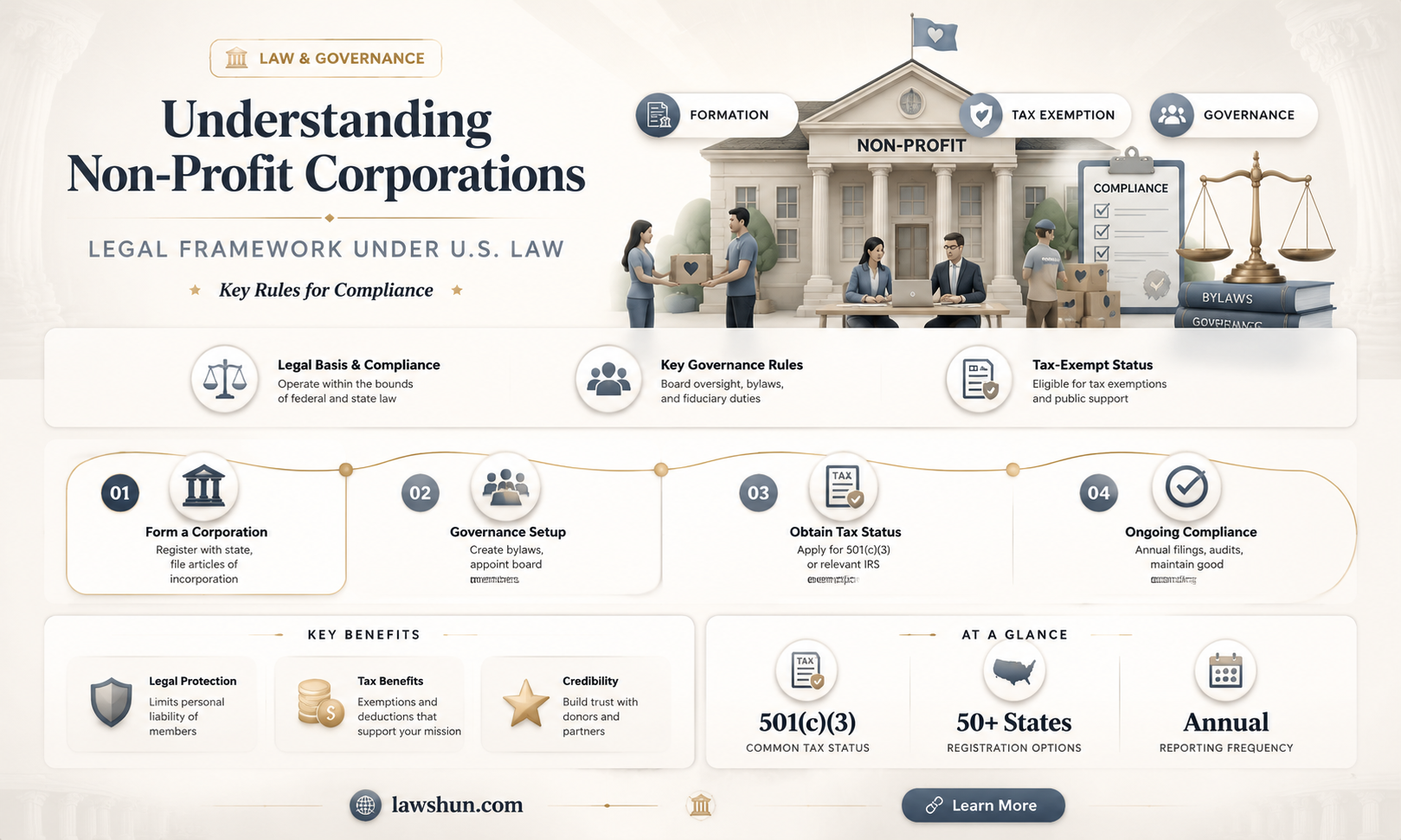 are non-profits corporation us law