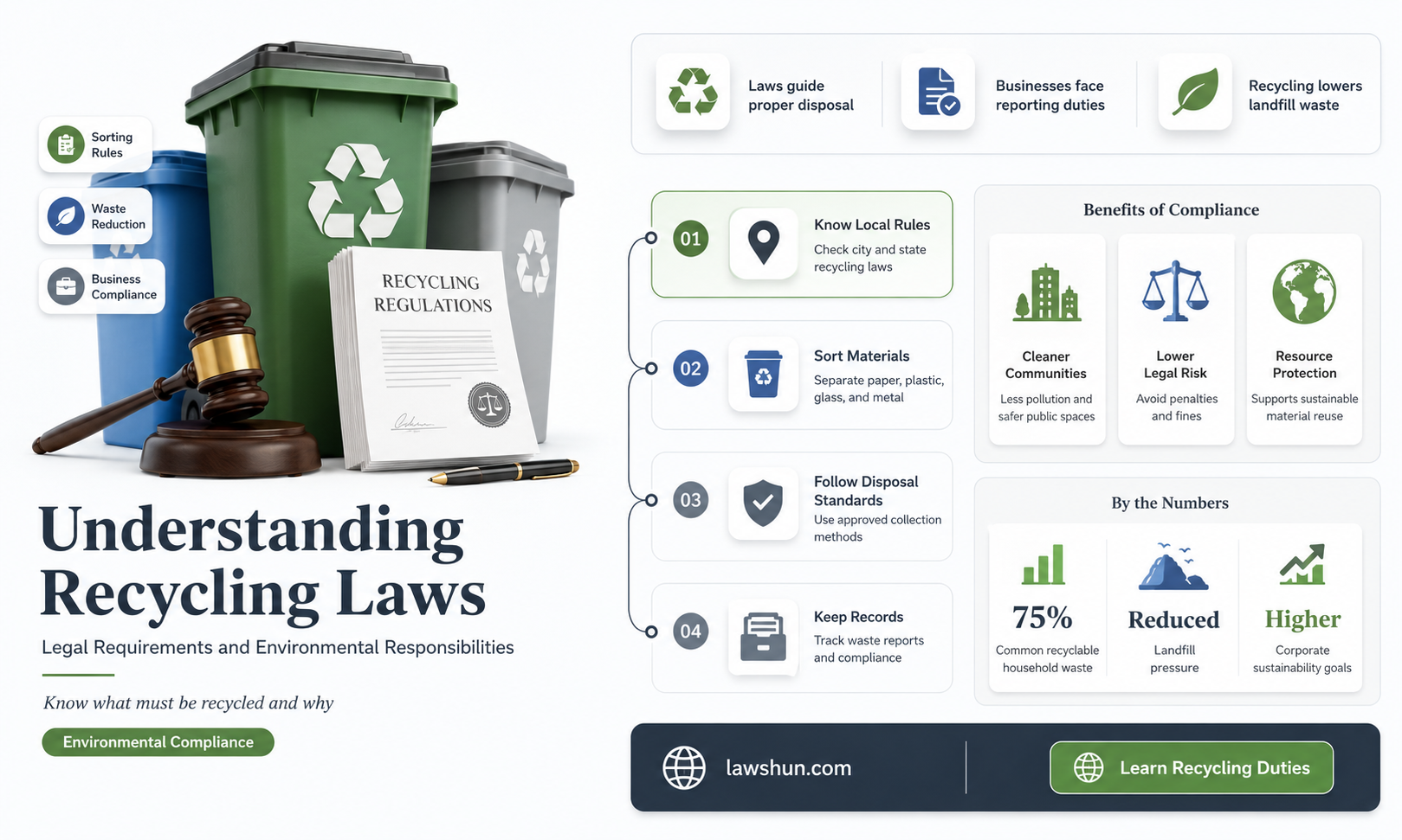 are there any laws about recycling