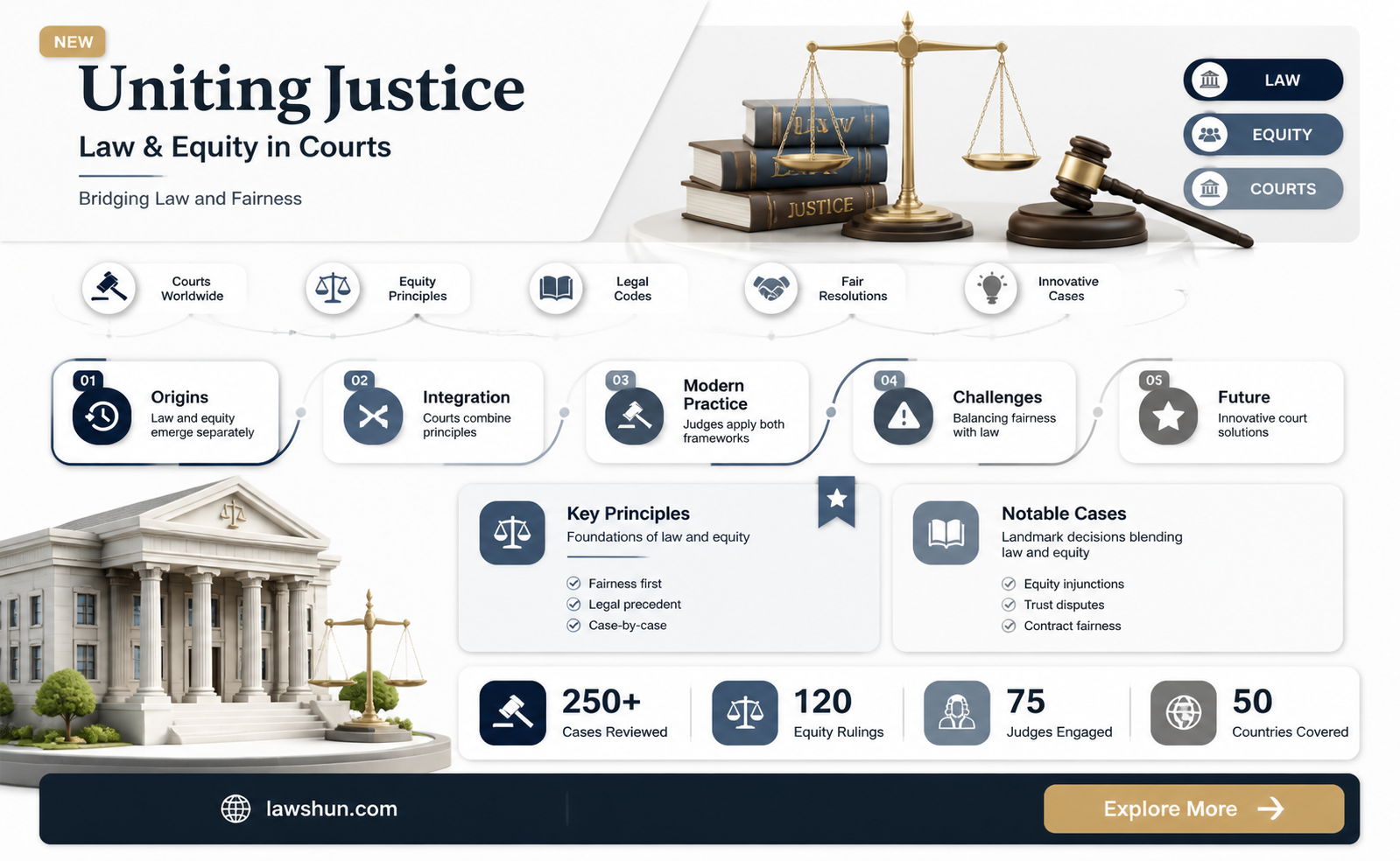 are combined courts of law and equity