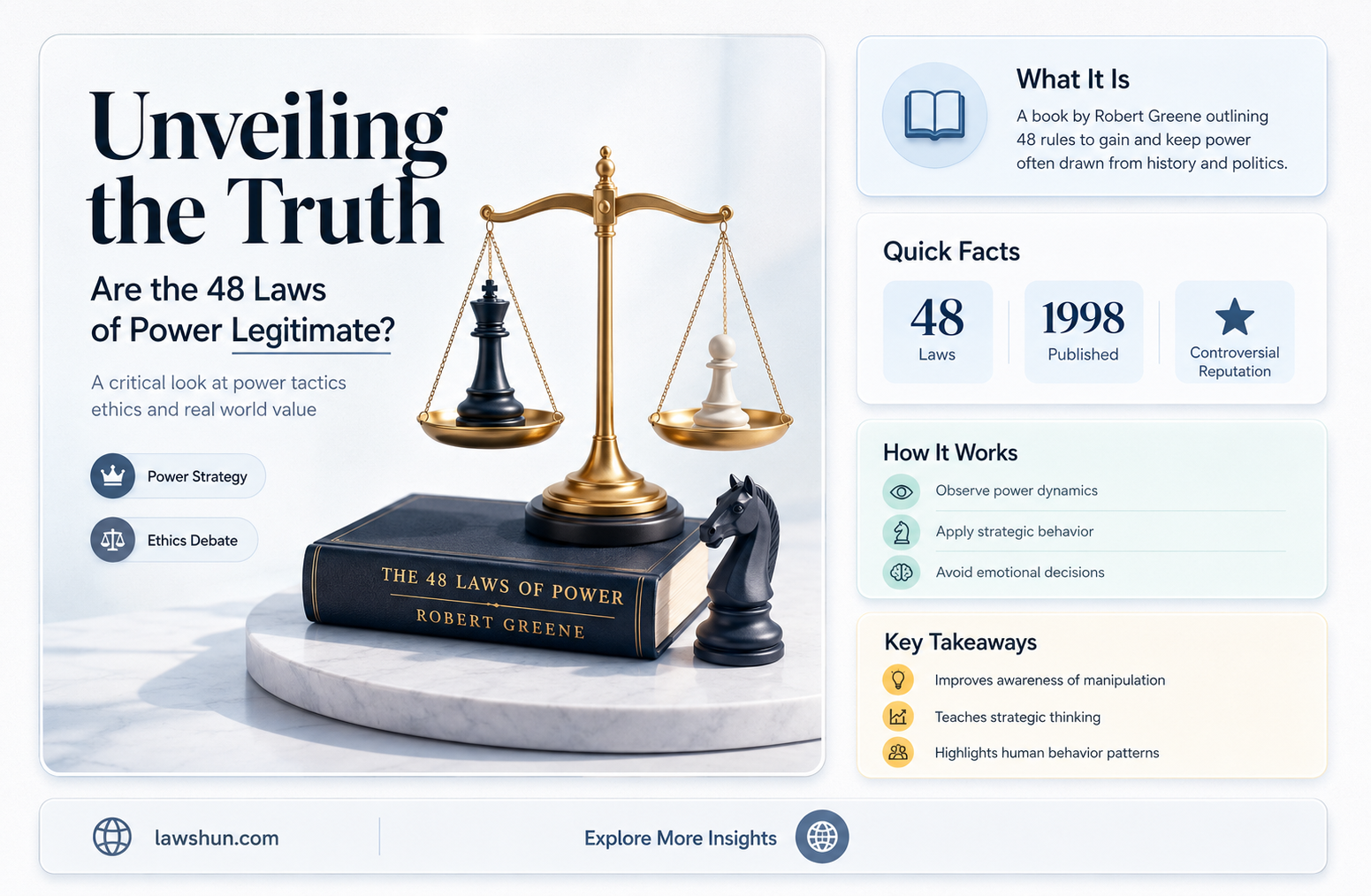 are the 48 laws of power true