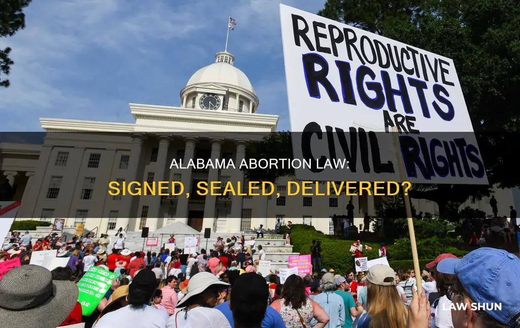 was alabama abortion law signed