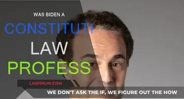 Biden's Constitutional Law Professor Career: Fact or Fiction?