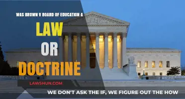 Brown v. Board: Landmark Law or Legal Doctrine?