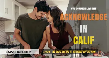 Common Law in California: Valid or Not?