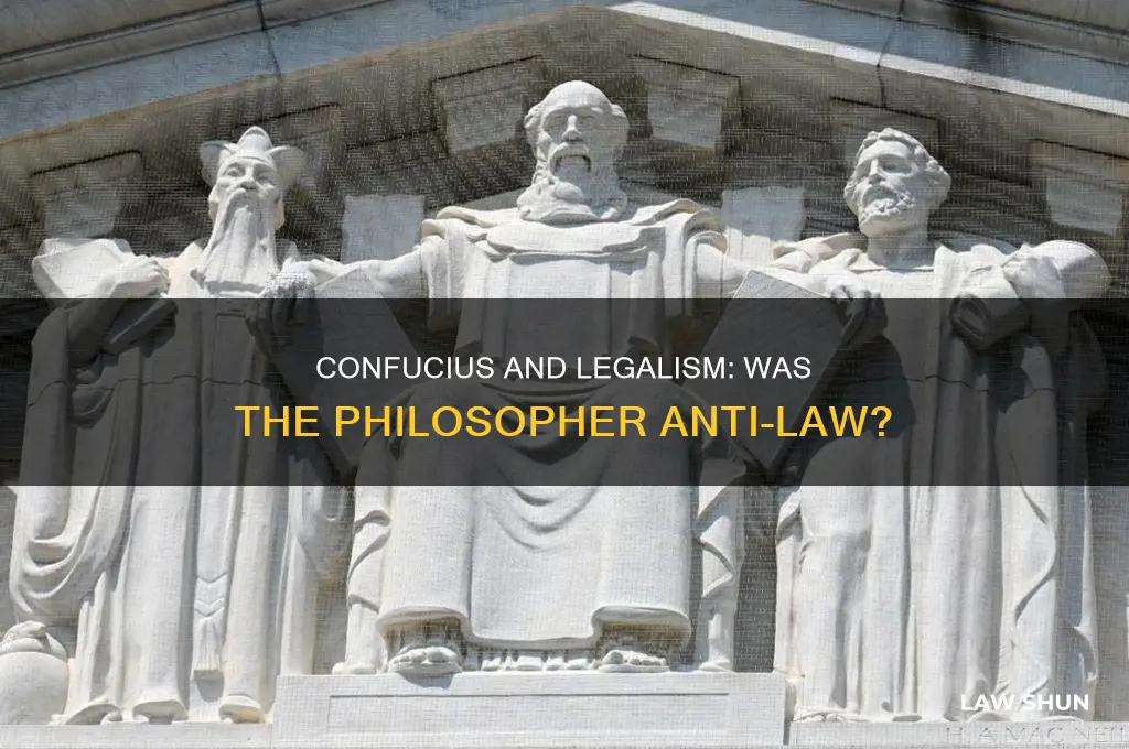 was confucius anti law