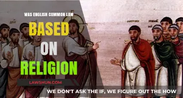 The Religious Roots of English Common Law
