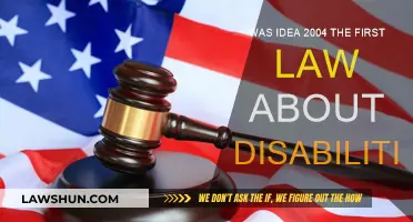 The First Disability Rights Law: IDEA 2004