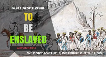 Was Enslavement of Blacks Legally Mandated? Unraveling Historical Truths