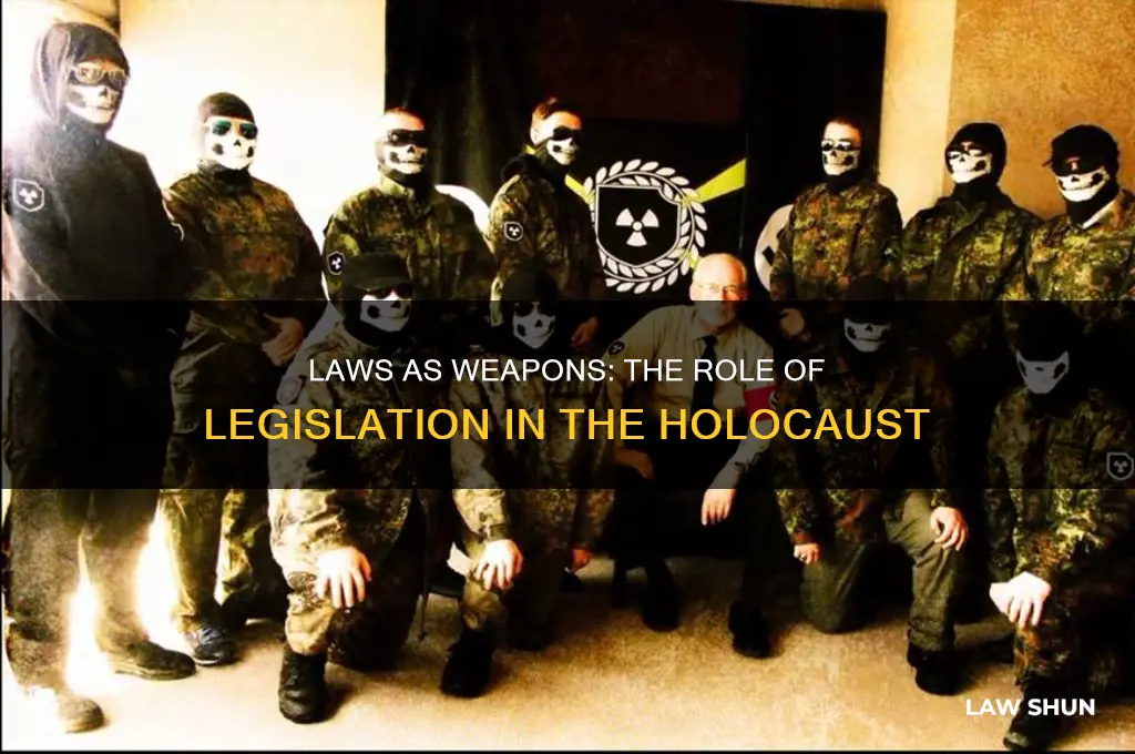 was it law that k9illed the jews in the holocaust