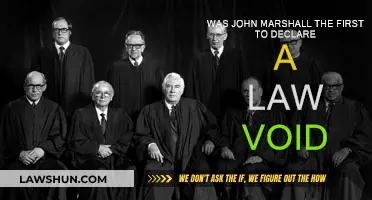 John Marshall: The First to Nullify a Law?