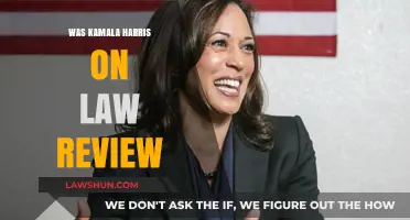 Kamala Harris' Law School Journey: Was She on Law Review?