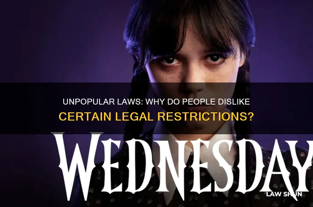 was laws do people dislike