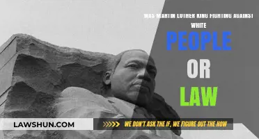 MLK's Struggle: Challenging Unjust Laws, Not White Individuals