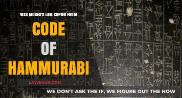 Moses' Law vs. Hammurabi's Code: Ancient Legal Parallels Explored