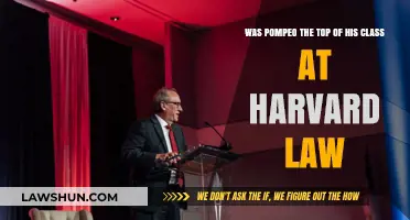 Did Mike Pompeo Graduate at the Top of Harvard Law?