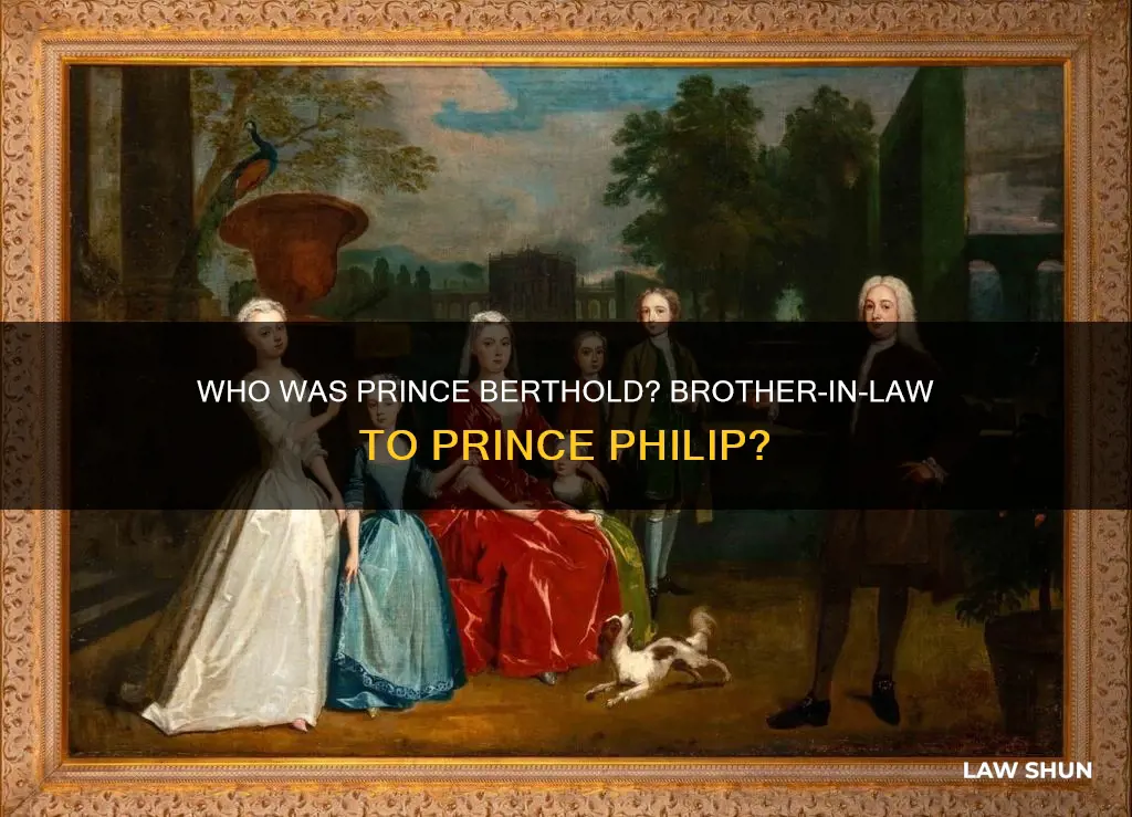 was prince berthold prince philips brother in law