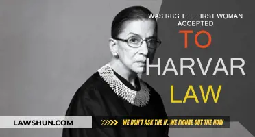 RBG's Harvard Law Admission: Trailblazer for Women