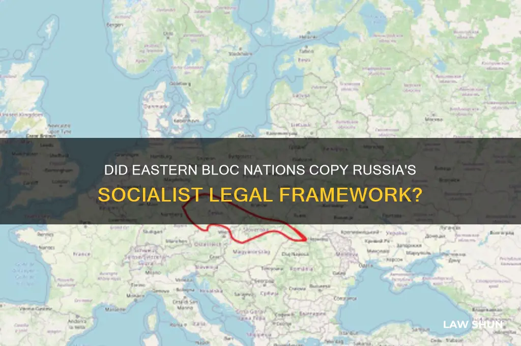 was socialist law copied by eastern bloc nations from russia