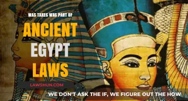 Ancient Egypt: Laws and Taxes