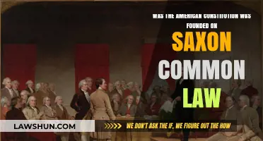 American Constitution: Saxon Common Law Roots