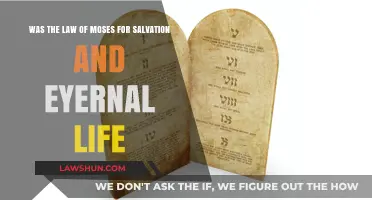 Was the Law of Moses a Path to Salvation and Eternal Life?