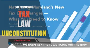 Maryland Tax Law: Unconstitutional or Not?