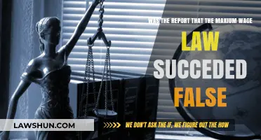 Was the Maximum Wage Law's Success Report a False Narrative?